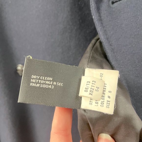 Via Spiga | Women’s Wool Pea Coat - Picture 11 of 12